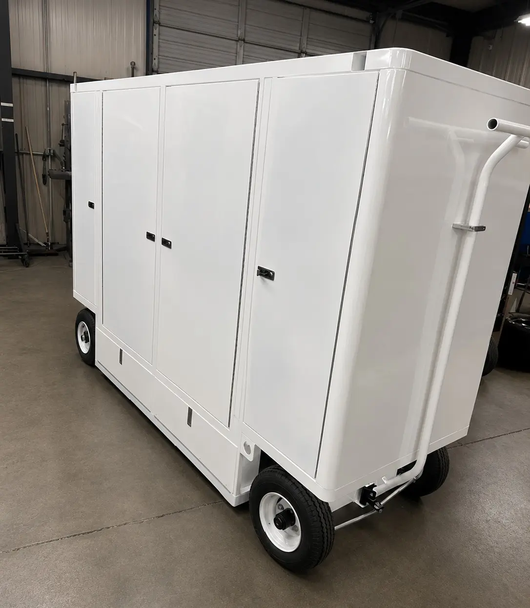 Custom racing pit box