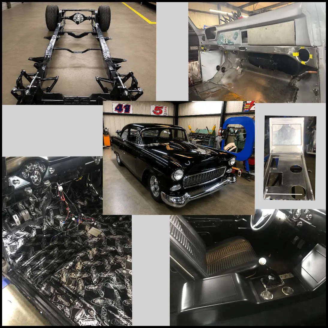 Hot rod custom fabrication project
