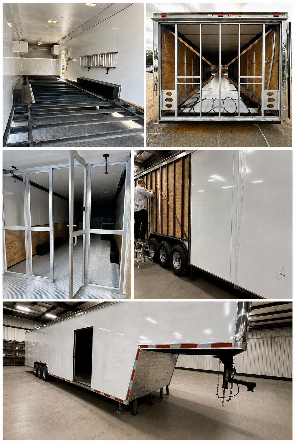 Race car hauler rebuild