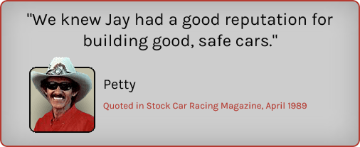 Richard Petty talks about Daytona flip.