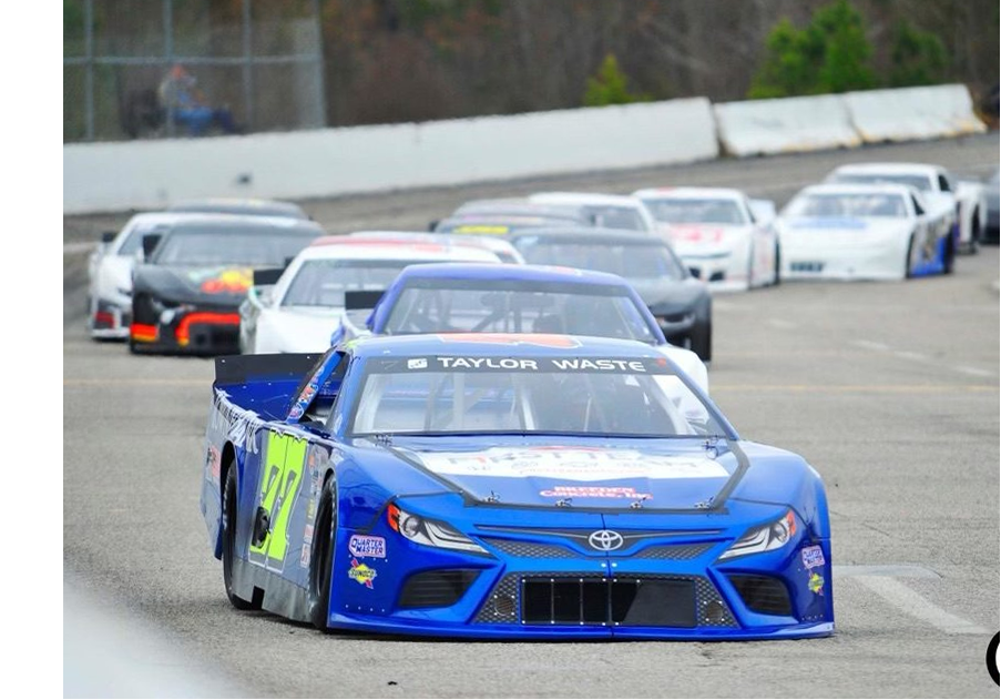 Racing hard to win championship