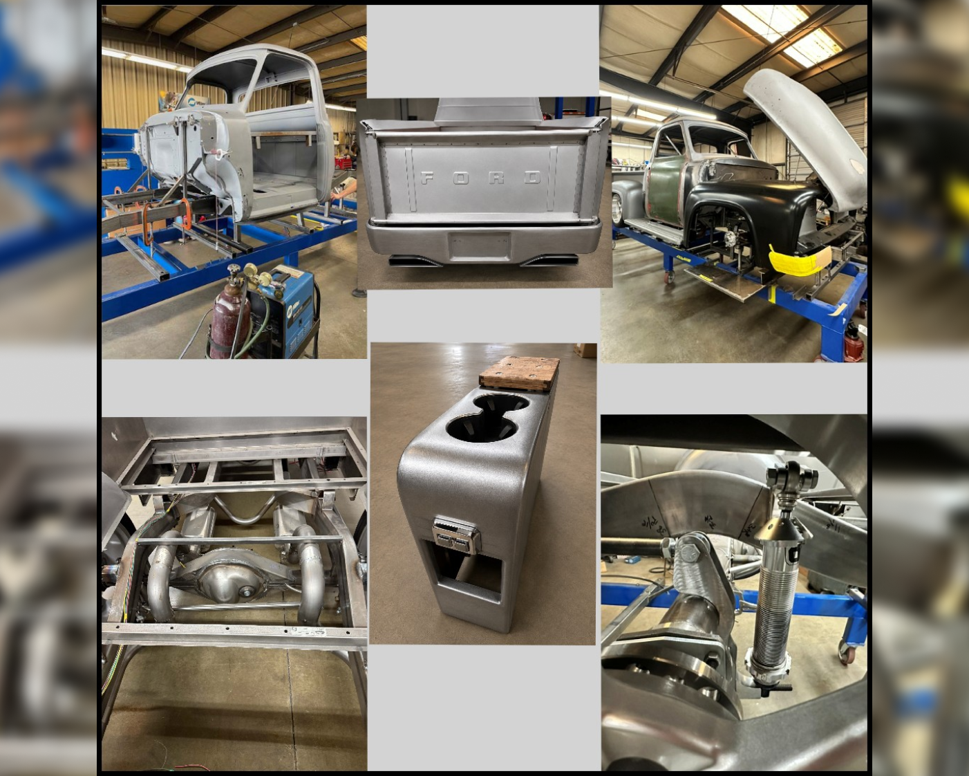 Custom restoration project in progress